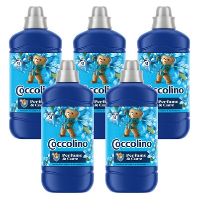 Płyn do płukania COCCOLINO Passion Flower & Bergamot 5 x 1275 ml