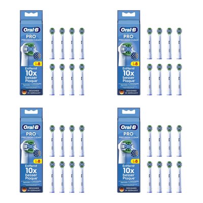 Oryginalna końcówka szczoteczki ORAL-B Pro Precision Clean (32 szt.) (Precyzyjne czyszczenie)