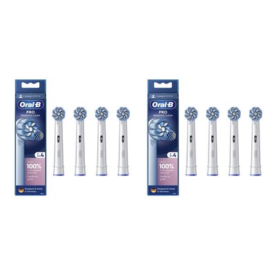 Oryginalna końcówka szczoteczki ORAL-B Sensitive Clean (8 szt.) (Delikatne czyszczenie)