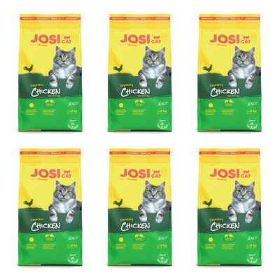 Karma dla kota JOSERA JosiCat Crunchy Chicken Kurczak 6 x 1.9 kg