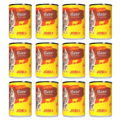 Karma dla kota JOSICAT Wołowina w galaretce 12 x 400 g