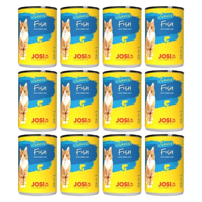 Karma dla kota JOSICAT Ryba w sosie 12 x 415 g