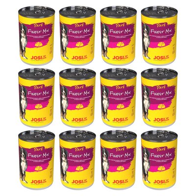 Karma dla psa JOSIDOG Paté Wykwintny mięsny mix 12 x 400 g