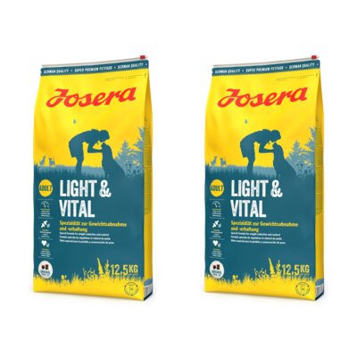 Karma dla psa JOSERA Light & Vital Drób 2 x 12.5 kg