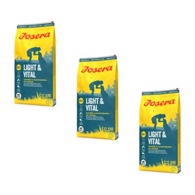Karma dla psa JOSERA Light & Vital Drób 3 x 12.5 kg