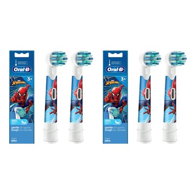 Oryginalna końcówka szczoteczki ORAL-B EB10S-2 Spider-Man (4 szt.) (Dla dzieci)