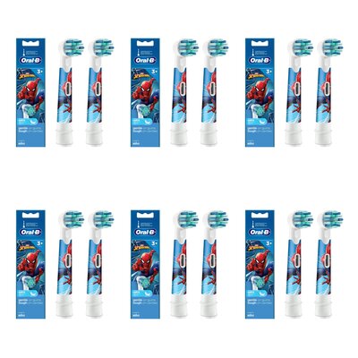 Oryginalna końcówka szczoteczki ORAL-B EB10S-12 Spider-Man (12 szt.) (Dla dzieci)