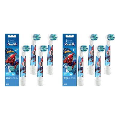 Oryginalna końcówka szczoteczki ORAL-B EB10S-2 Spider-Man (8 szt.)
