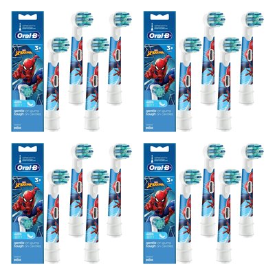 Oryginalna końcówka szczoteczki ORAL-B EB10S-2 Spider-Man (16 szt.)