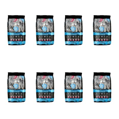 Karma dla psa półwilgotna ALPHA SPIRIT Wild Fish Biała Ryba 8 x 3 kg