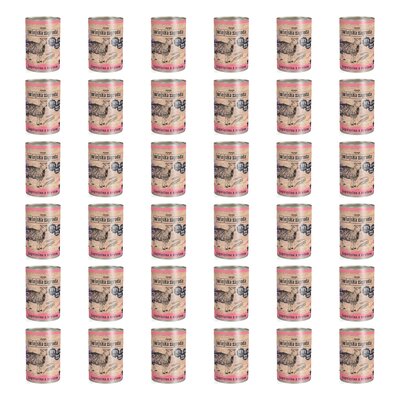 Karma dla kota WIEJSKA ZAGRODA Jagnięcina z krylem 36 x 400 g