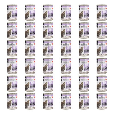 Karma dla kota WIEJSKA ZAGRODA Mono Przepiórka 36 x 400 g