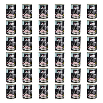 Karma dla kota PAN MIĘSKO Kurczak z dorszem 36 x 400 g