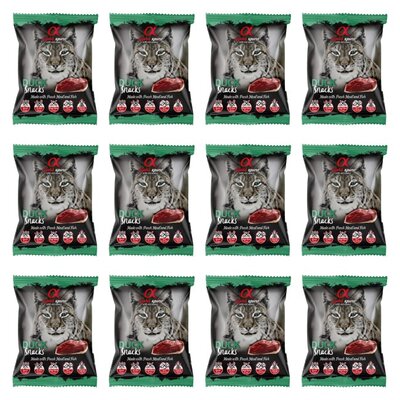 Przysmak dla kota ALPHA SPIRIT Kostka Kaczka 12 x 50 g