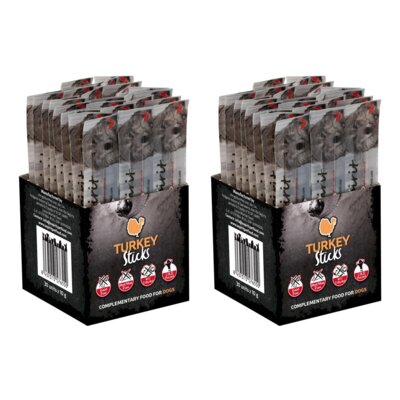 Przysmak dla psa ALPHA SPIRIT Paluszek Indyk (60 x 10 g)
