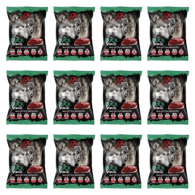 Przysmak dla psa ALPHA SPIRIT Kostka Kaczka 12 x 50 g