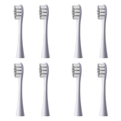 Oryginalna końcówka szczoteczki OCLEAN Professional Clean Srebrny (8 szt.) (Usuwanie przebarwień)