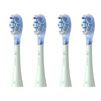 Oryginalna końcówka szczoteczki OCLEAN X Ultra Clean Miętowy (4 szt.) (Usuwanie płytki nazębnej)