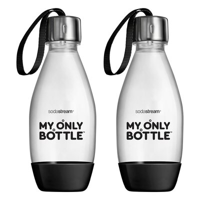 Butelka SODASTREAM My Only Bottle Czarny (2 sztuki)