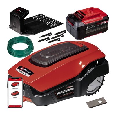 Robot koszący EINHELL Freelexo 1200 LCD BT 4326368 + Ostrza EINHELL 3414020 (12 szt.)