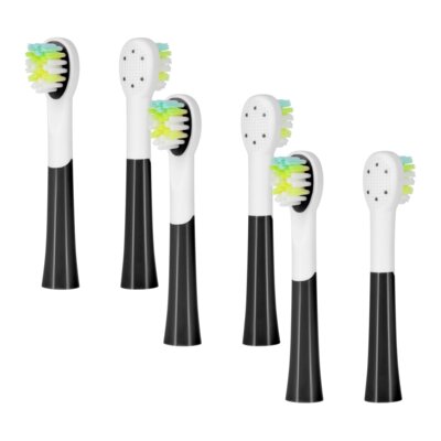 Oryginalna końcówka szczoteczki TEESA Sonic Junior Boy TSA8007 (6 szt.) (Delikatna dla dziąseł)