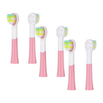 Oryginalna końcówka szczoteczki TEESA Sonic Junior Girl (6 szt.) (Delikatna dla dziąseł)