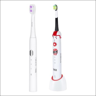 Szczoteczka soniczna TEESA Sonic Lite + Szczoteczka soniczna TEESA Sonic Junior Boy TSA8005