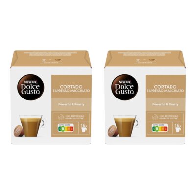 Kapsułki NESCAFE Cortado do ekspresu Nescafe Dolce Gusto (32 szt.)