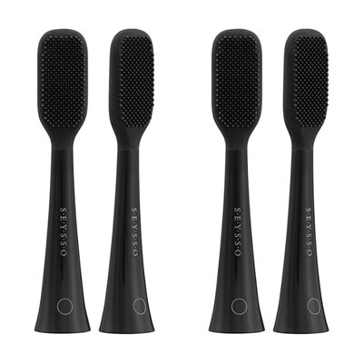Oryginalna końcówka SEYSSO Gold Tongue Cleaner do języka (4 szt.) (Czyszczenie języka)