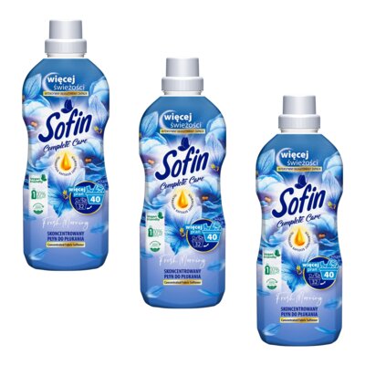 Płyn do płukania SOFIN Complete Care Freshness Fresh Morning 3 x 800 ml