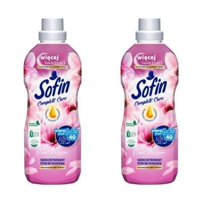 Płyn do płukania SOFIN Complete Care Freshness Floral Passion 2 x 800 ml