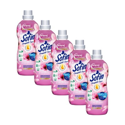 Płyn do płukania SOFIN Complete Care Freshness Floral Passion 5 x 800 ml