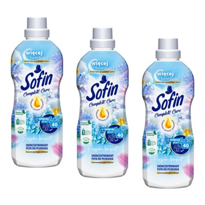 Płyn do płukania SOFIN Complete Care Perfume Bouquet 3 x 800 ml