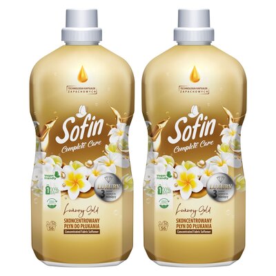 Płyn do płukania SOFIN Complete Care Luxury Gold 2 x 1400 ml