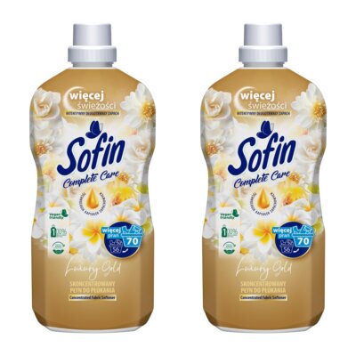 Płyn do płukania SOFIN Complete Care Luxury Gold 2 x 1400 ml