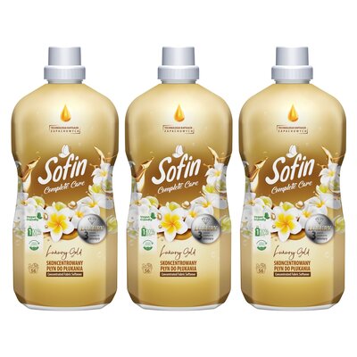 Płyn do płukania SOFIN Complete Care Luxury Gold 3 x 1400 ml