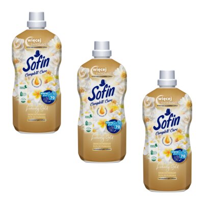 Płyn do płukania SOFIN Complete Care Luxury Gold 3 x 1400 ml