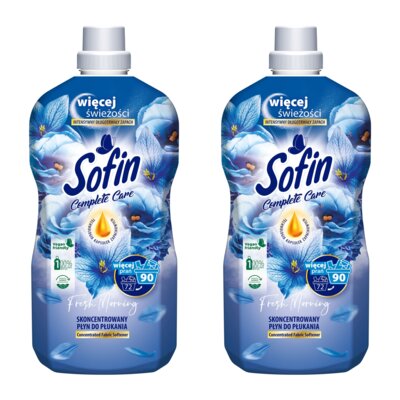 Płyn do płukania SOFIN Complete Care Freshness Fresh Morning 2 x 1800 ml