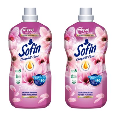 Płyn do płukania SOFIN Complete Care Freshness Floral Passion 2 x 1800 ml