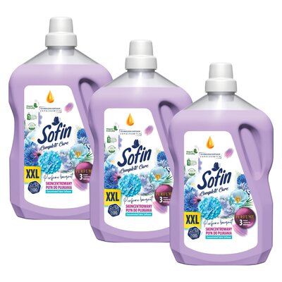 Płyn do płukania SOFIN Complete Care Perfume Bouquet 3 x 2500 ml