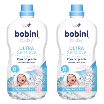 Płyn do prania BOBINI Baby 2 x 1800 ml