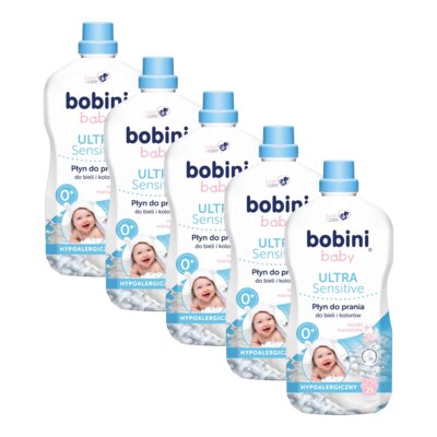 Płyn do prania BOBINI Baby 5 x 1800 ml