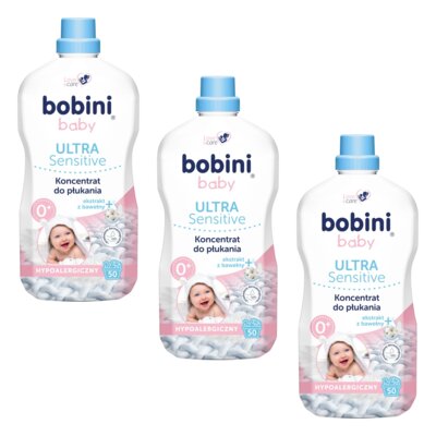 Koncentrat do płukania BOBINI Baby 3 x 1800 ml