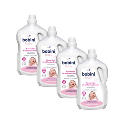 Koncentrat do płukania BOBINI Baby 4 x 2500 ml