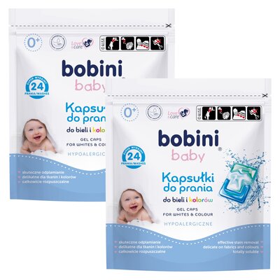 Kapsułki do prania BOBINI Baby - 48 szt.