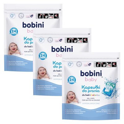 Kapsułki do prania BOBINI Baby 72 szt.