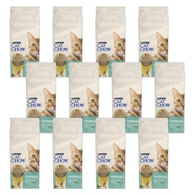 Karma dla kota CAT CHOW Hairball Control z kurczakiem 12 x 1.5 kg