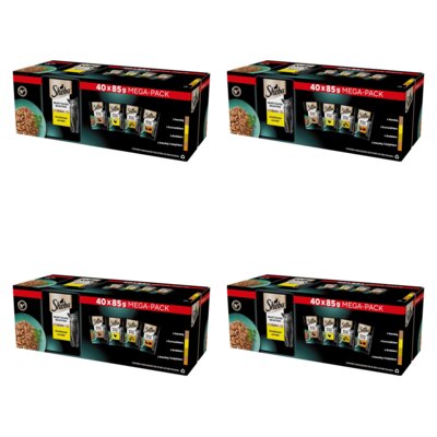 Karma dla kota SHEBA Selection Drobiowe smaki (160 x 85 g)