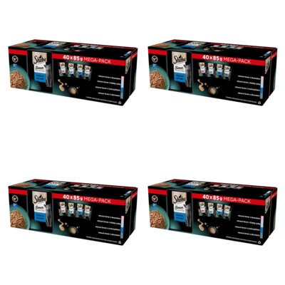 Karma dla kota SHEBA Sauce Collection Rybne Smaki (160 x 85 g)