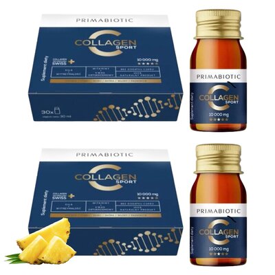 Kolagen PRIMABIOTIC Sport Ananasowy 60 x 30 ml
